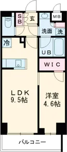 クレストコート中板橋【3階】の間取り