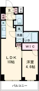 クレストコート中板橋【2階】の間取り