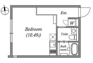 ALERO高円寺南【402号室】の間取り