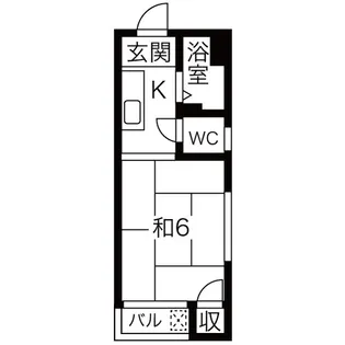 豊明第9東海ビル【1階】の間取り