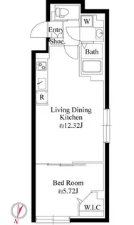 グランパセオ大岡山【2階】の間取り