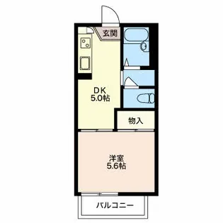 フレグランスエス【2階】の間取り