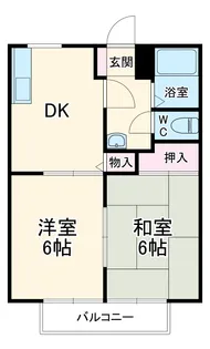ルミエールマエダ【2階】の間取り