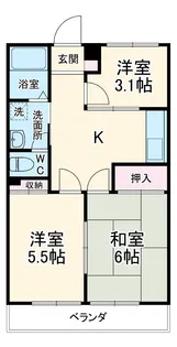 セトルプレイス相武台【0403号室】の間取り