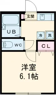 AZEST−RENT一橋学園Ⅱ【2階】の間取り