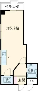 コーポルベーレ【1010号室】の間取り
