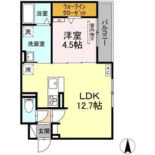 ソル・クラート【3階】の間取り