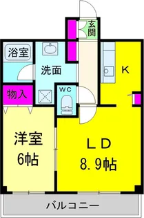 Sophia Grace【5階】の間取り