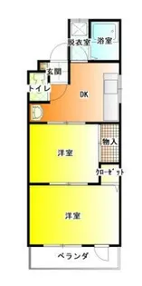 小林マンション【2階】の間取り