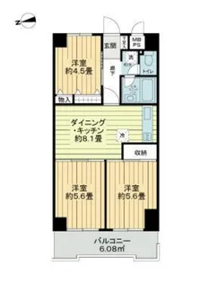 ルネ立石【3階】の間取り