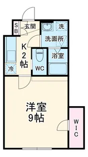 NECOCUORE USUI【1階】の間取り