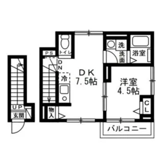 ドエル SAWA【203号室】の間取り