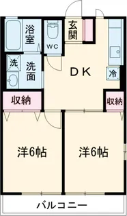 マロニエハイム【1階】の間取り