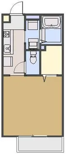 フェルメール【2階】の間取り