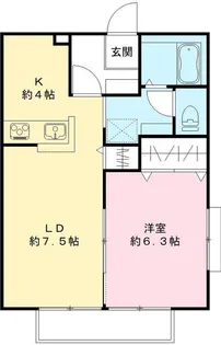 パストラル三番館【1階】の間取り