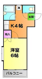 ヴィレヂ・ハピネス3 B棟【5階】の間取り