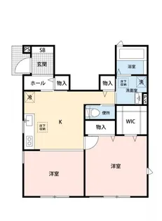 サンセール湘南【1階】の間取り
