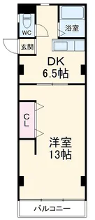 スドウビル【4階】の間取り
