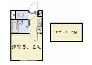 カインドハウス淵野辺【2階】の間取り