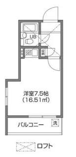 ユアパレス天沼【1階】の間取り