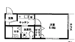 MEGAWATT【1階】の間取り