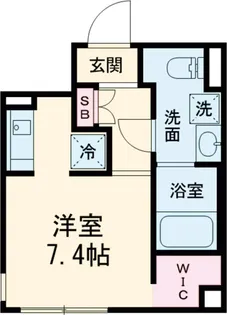 ReveResidence学芸大学【2階】の間取り