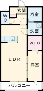 LUXE DE MINE【1階】の間取り