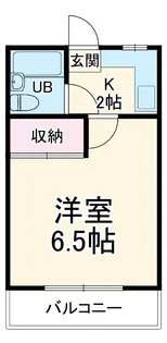 シャルムハイツ【2階】の間取り