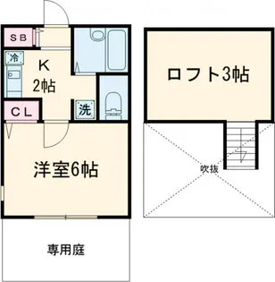アザレ町田【0108号室】の間取り