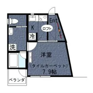 WJ・W−1【2階】の間取り
