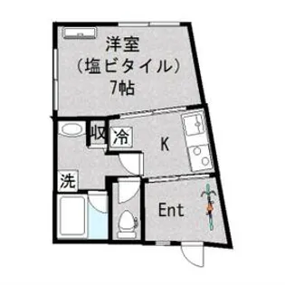 WJ・W−1【1階】の間取り