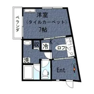WJ・W−1【2階】の間取り