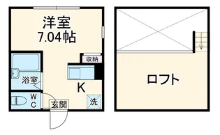 デュオメゾン横濱石川町WEST【2階】の間取り