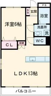 ペアシティールネッサンス【3階】の間取り