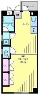 TIVIEW壱番館【301号室】の間取り