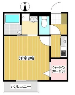 パークサイドいずみ【103号室】の間取り