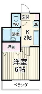 オークランドS.K【303号室】の間取り