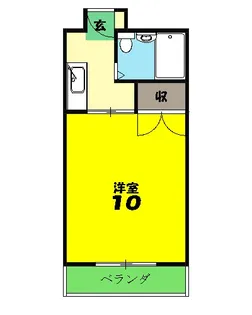 シーサイドパレス堺町【302号室】の間取り