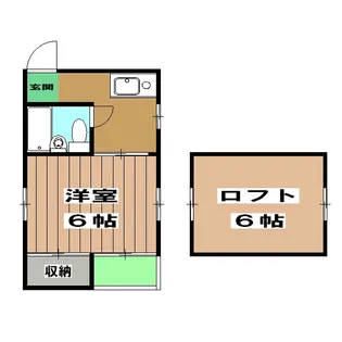 マンション5【201号室】の間取り