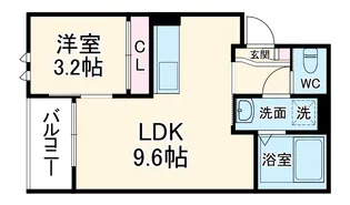 REGALEST さいたま新都心【1階】の間取り