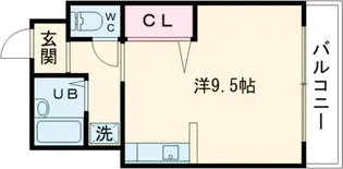 カーサセブン【3階】の間取り