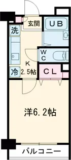 エコロジー都立大学レジデンス【5階】の間取り