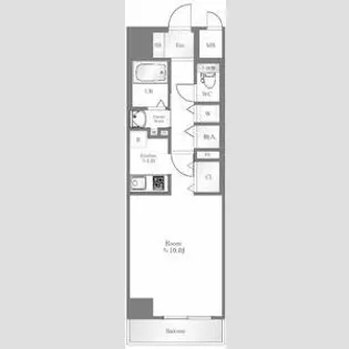 セザール大森山王【2階】の間取り