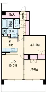 トラープランド蒼麗館【4階】の間取り