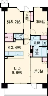 トラープランド蒼麗館【6階】の間取り