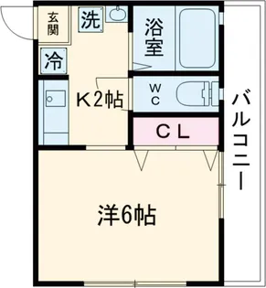ラペーシュ目黒本町【2階】の間取り