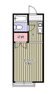 あすみハイリビング弐番館【102号室】の間取り