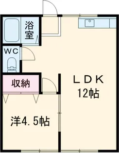 Scent Plum【1階】の間取り