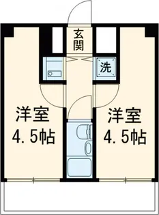 フォーシム用賀【701号室】の間取り