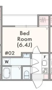 アザーレ・ソラ海老名【2階】の間取り